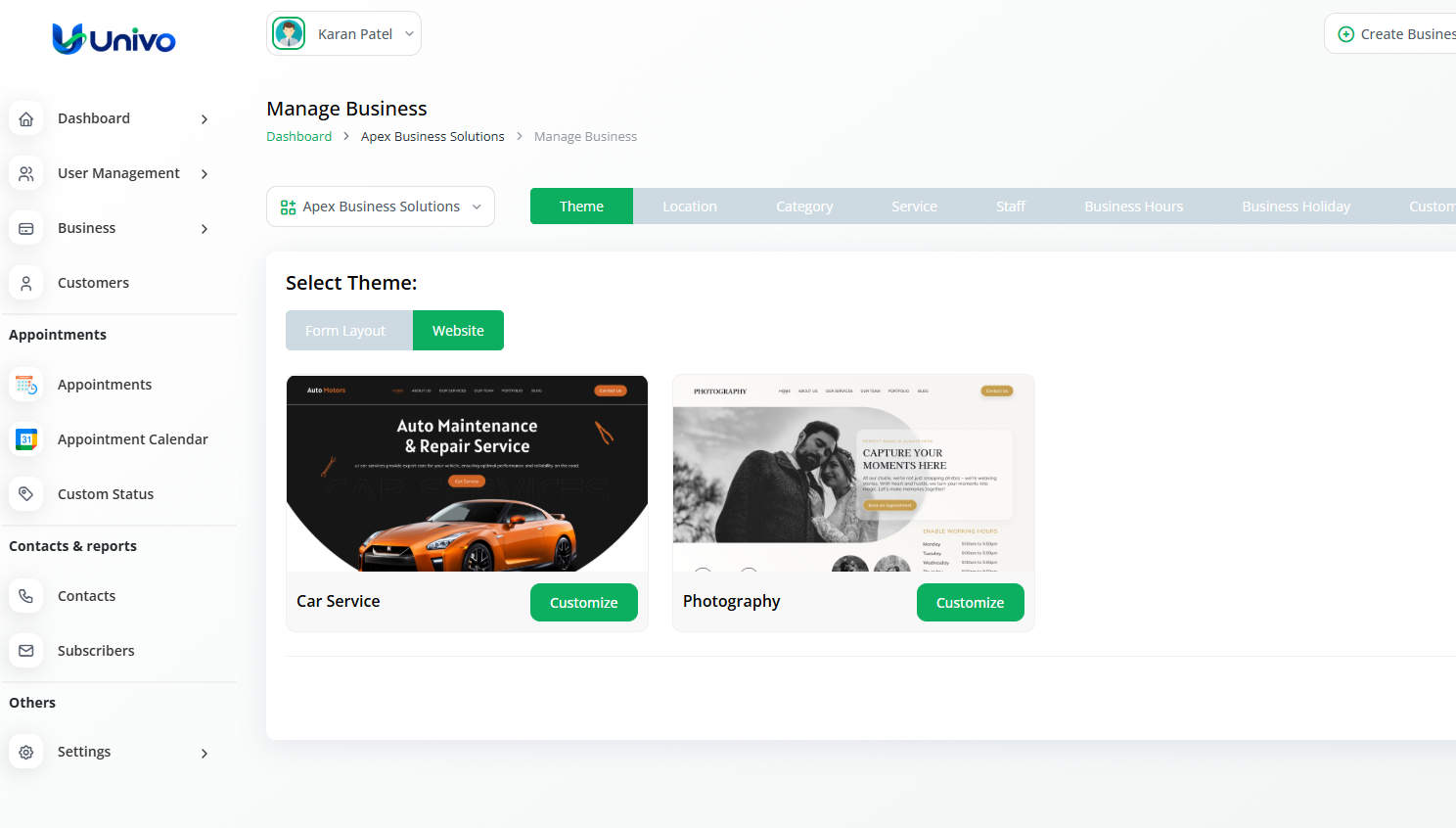 Bussiness Theme